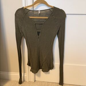 Free People Long Sleeve Women's Top